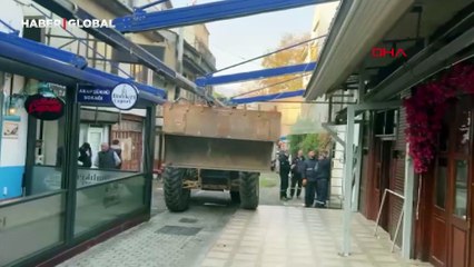 Bursa’nın tarihi sokağı için esnafa 'kaldırım işgali' uyarısı