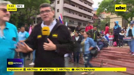 Protesta contra Transformación Educativa
