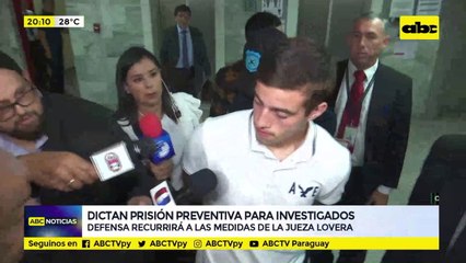 Dictan prisión preventiva para investigados