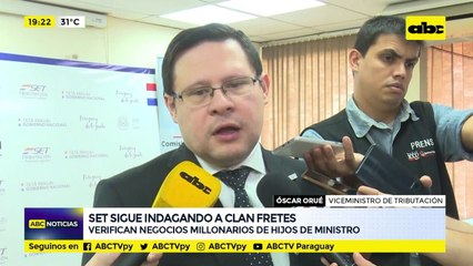 SET sigue indagando a clan Fretes