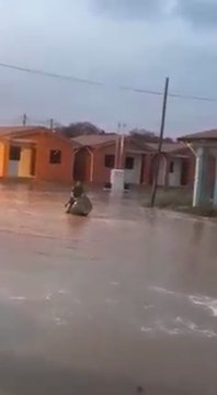 Inundación en el Barrio San Blas del MUVH
