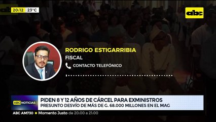 Piden 8 y 12 años de cárcel para exministros