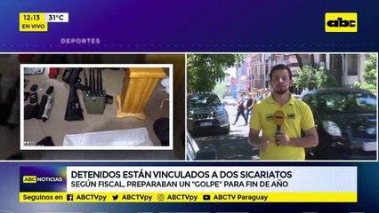 Detenidos están vinculados a dos sicariatos