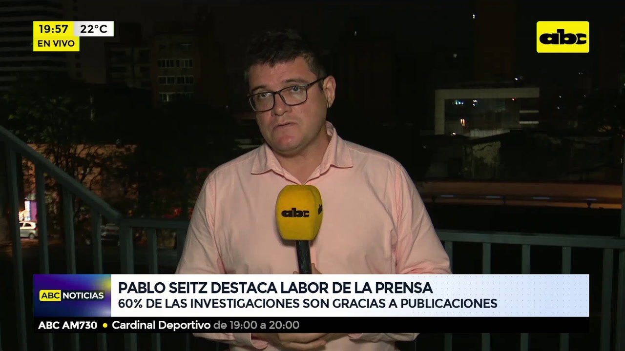 Pablo Seitz destaca labor de la prensa