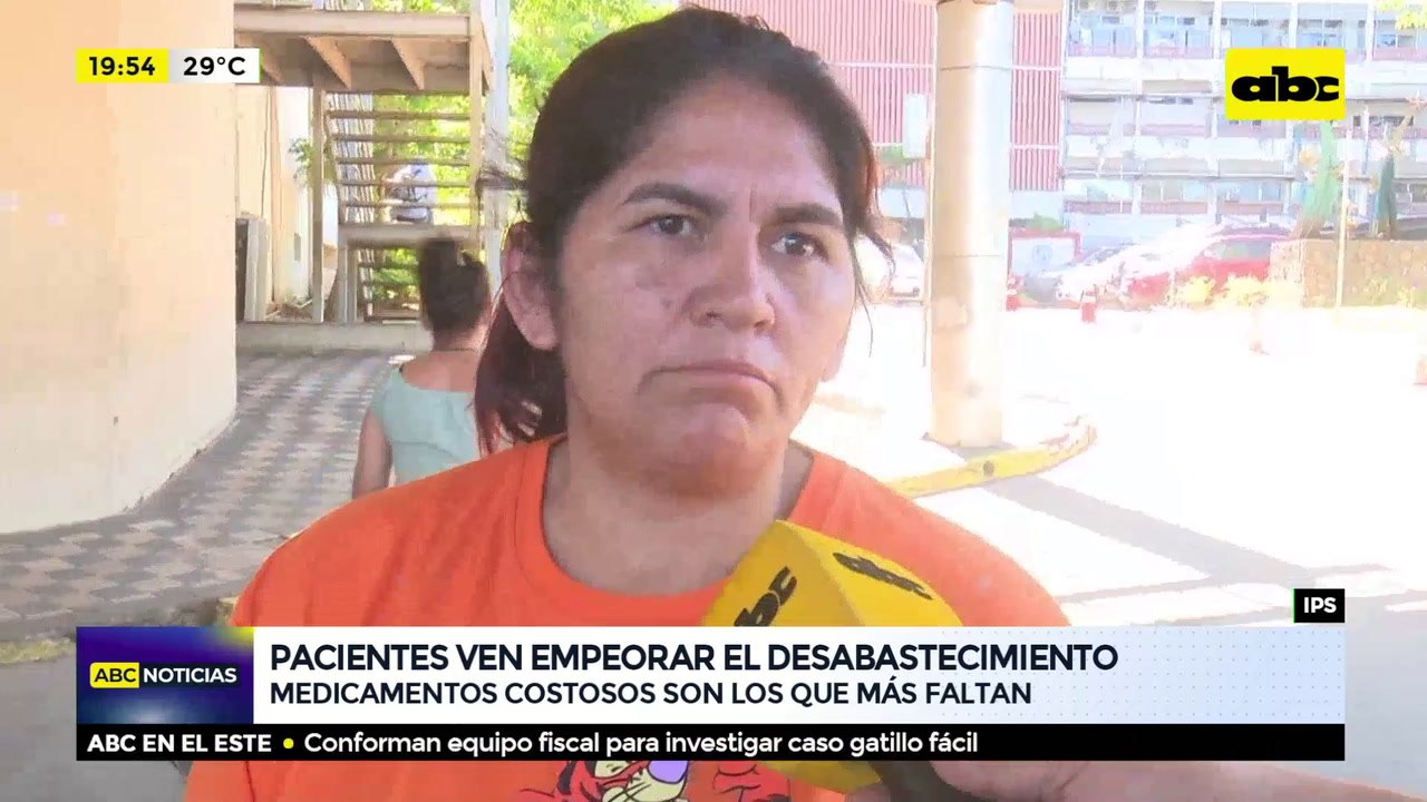 Pacientes ven empeorar el desabastecimiento