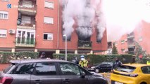 Una explosión provoca un incendio en Toledo
