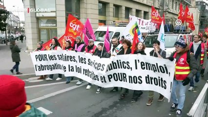 Fransa'da hükümet karşıtı protesto