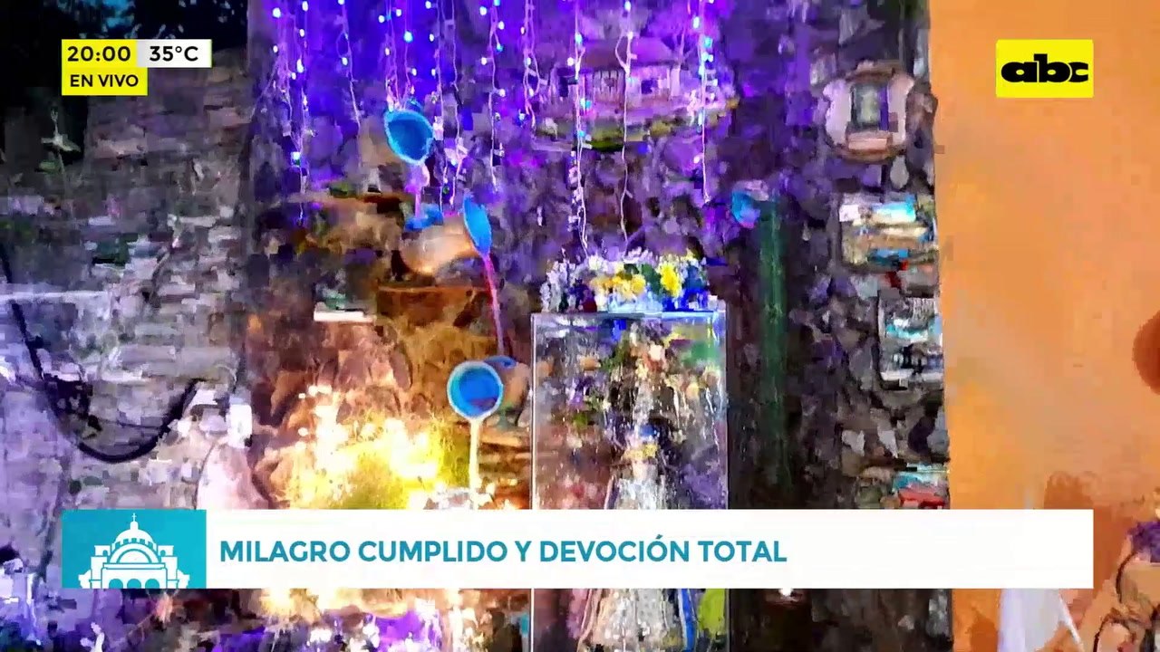 Milagro cumplido y devoción total