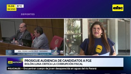 Prosigue audiencia de candidatos a Fiscal Gral