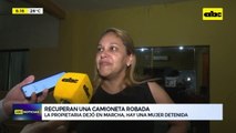 Recuperan una camioneta robada en un descuido