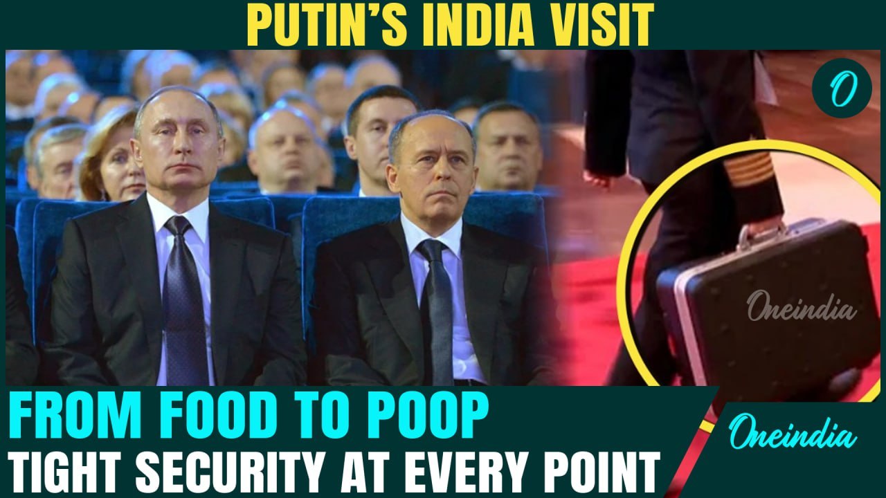Why Putin’s Sh*t Carried In BRIEFCASE? Shocking Truth of Russian President's INDIA Visit