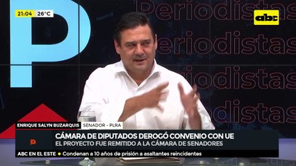 Diputados derogó convenio con UE