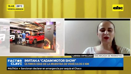 "Cadam motor show": últimos días de la muestra de vehículos 0km
