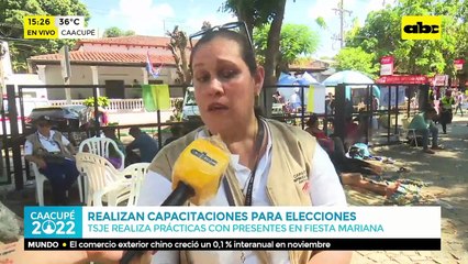TSJE realiza capacitaciones para las elecciones