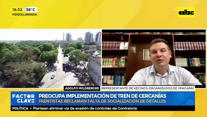 Preocupa implementación de tren de cercanías