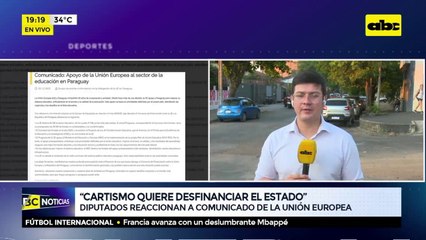 Diputados reaccionan ante comunicado de la Unión Europea