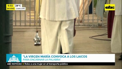 Inicia la Misa central en Caacupé