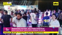 Maradona fan fest, solo para fanáticos