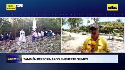 También peregrinaron en Fuerte Olimpo