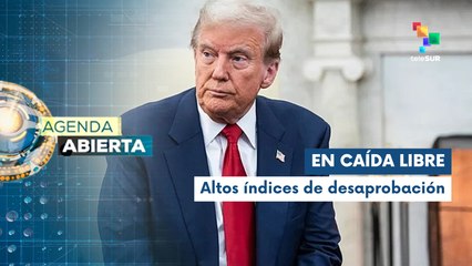 Aprobación a Trump alcanza mínimos históricos con rechazo de más del 60%