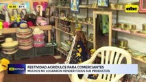 Festividad agridulce para comerciantes