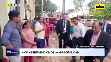Inician intervención de la Municipalidad de San Pedro