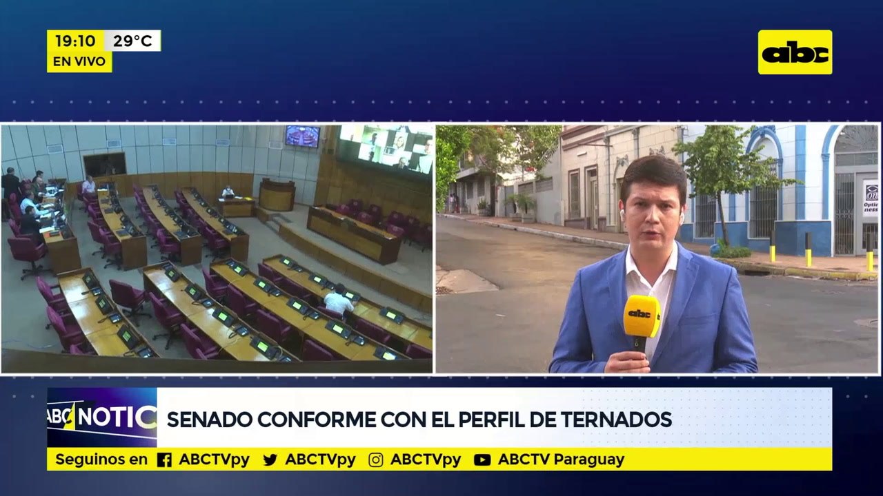Senado conforme con el perfil de ternados