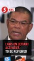 Govt to review laws on deviant activities following raid, says Saifuddin