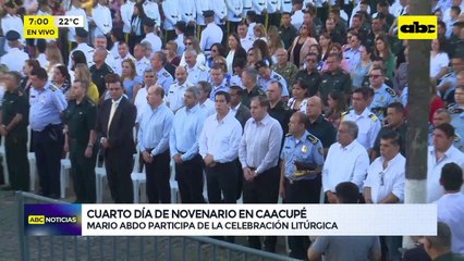 Cuarto día del novenario en Caacupé