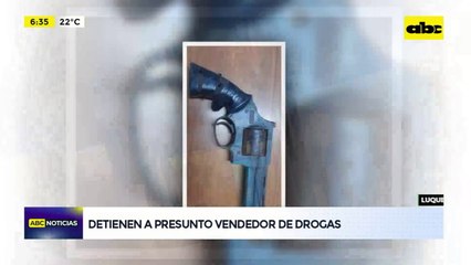 En Luque detienen a presunto vendedor de drogas