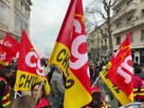 Saint-Étienne : mobilisation moyenne ce 2 décembre contre le budget du gouvernement, la CGT célèbre ses 130 ans - Reportage TL7 - TL7, Télévision loire 7