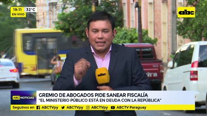 Gremio de abogados pide sanear fiscalía