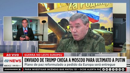 Enviado de Trump chega à Rússia para negociar fim do conflito