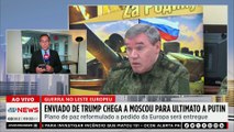 Enviado de Trump chega à Rússia para negociar fim do conflito
