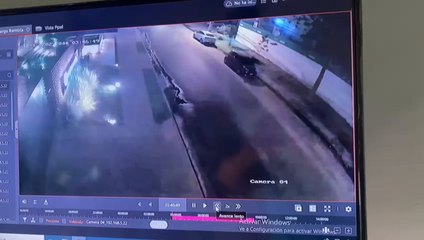 Así fue el choque contra dos vehículos en Trinidad