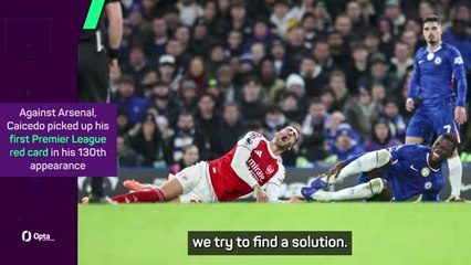 Chelsea will be weakened by Caicedo suspension - Maresca