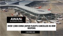 Over 1,900 China-Japan flights cancelled as row deepens