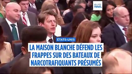 La Maison Blanche défend ses frappes sur des bateaux de narcotrafiquants présumés dans les Caraïbes
