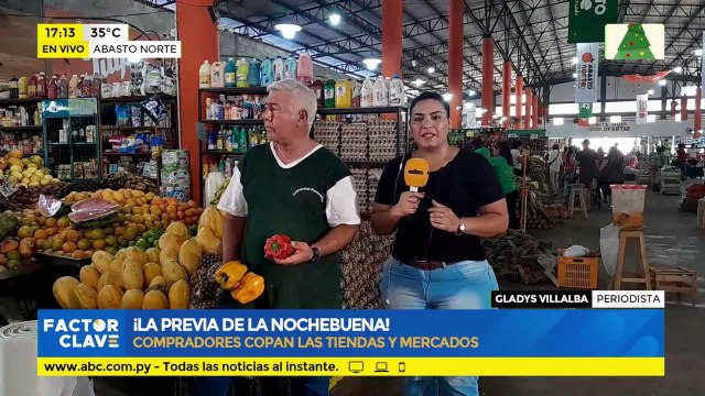 ¡La previa de la nochebuena! compradores copan las tiendas y mercados