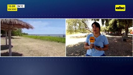 Toman muestra de agua de playa de Areguá
