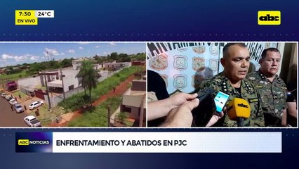 Enfrentamiento y abatidos en PJC