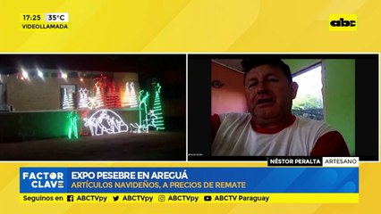 Expo pesebre en Areguá