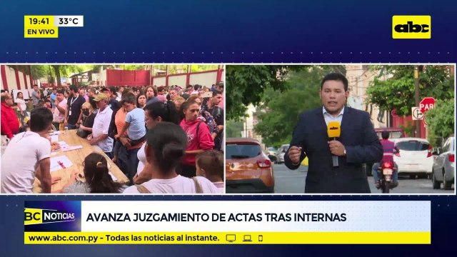 Avanzan juzgamiento de actas tras internas