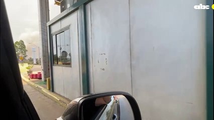 Incendio Forestal De Gran Magnitud Sobre La Ruta Luque - San Bernardino