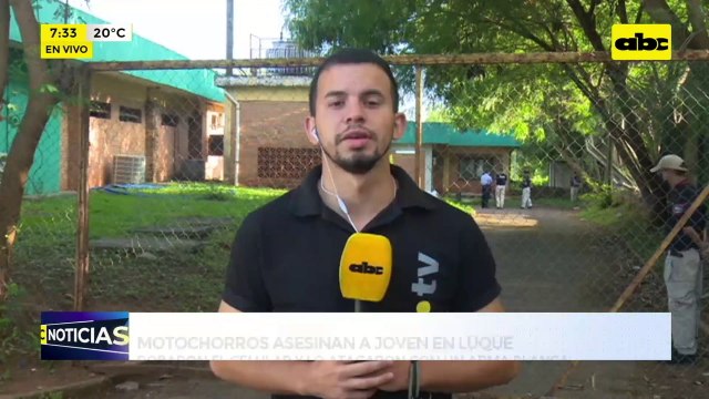 Motochorros asesinan a joven en Luque