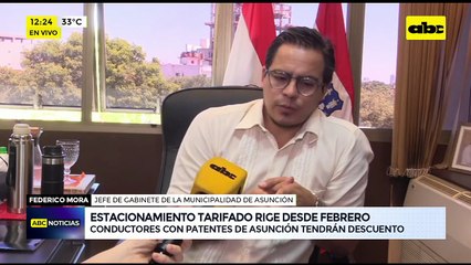 Estacionamiento tarifado rige desde febrero