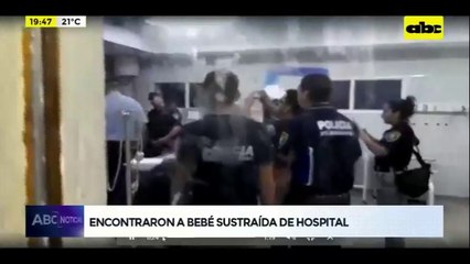 Así fue el encuentro entre madre y bebé robada