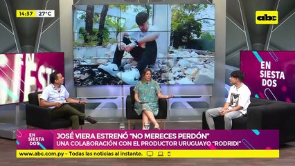 José Viera estrenó “no mereces perdón”