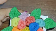 flower basket clay art __ #clay #claybracelet #creativeclayideas #shorts #diy #bestoutofwaste