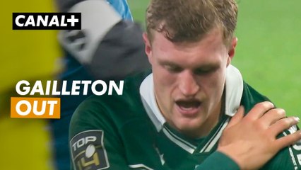 TOP 14 : Victime d'une luxation de l'épaule, Gailleton absent plusieurs mois